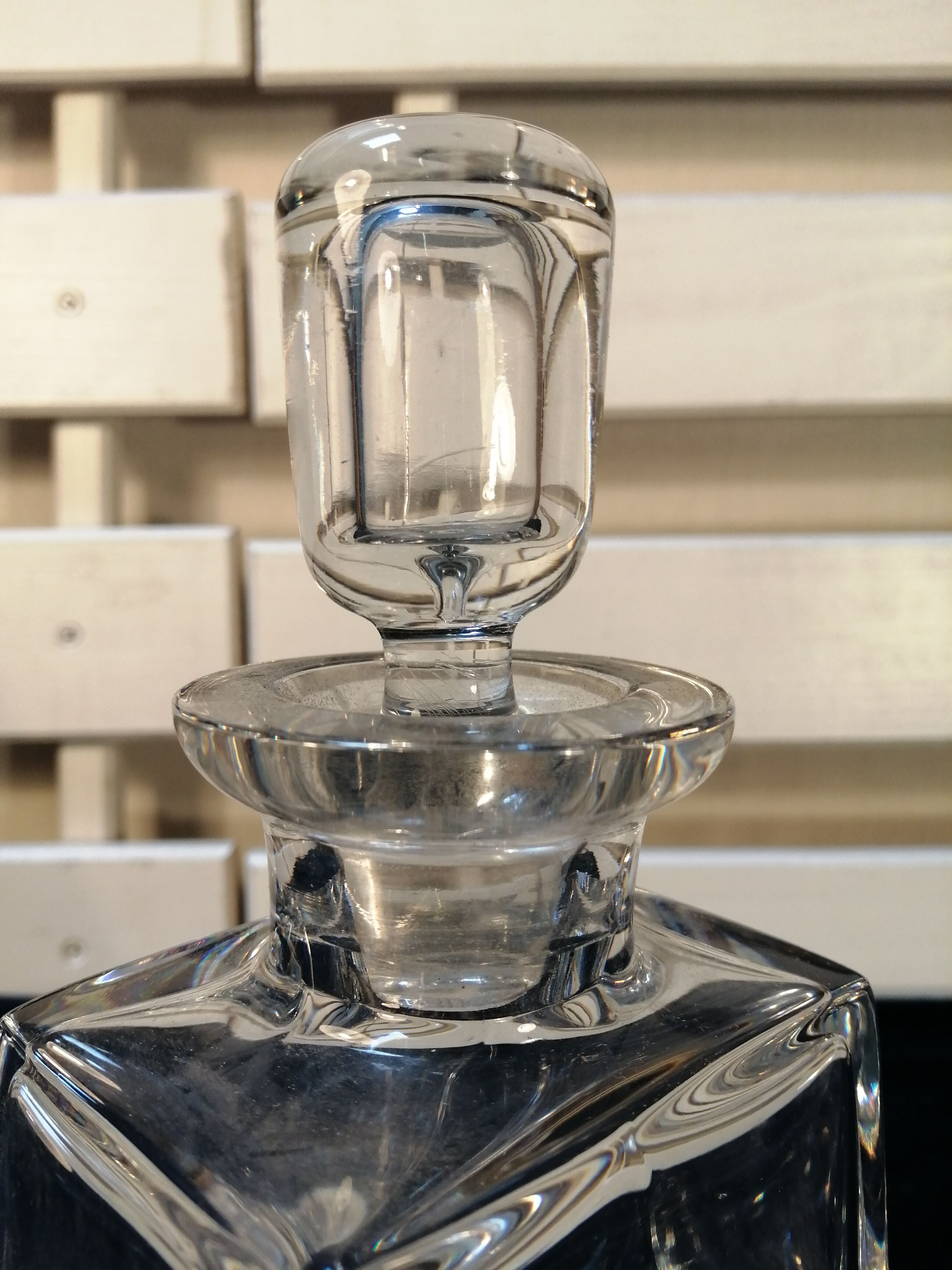 Carafe en cristal de la Maison Atlantis