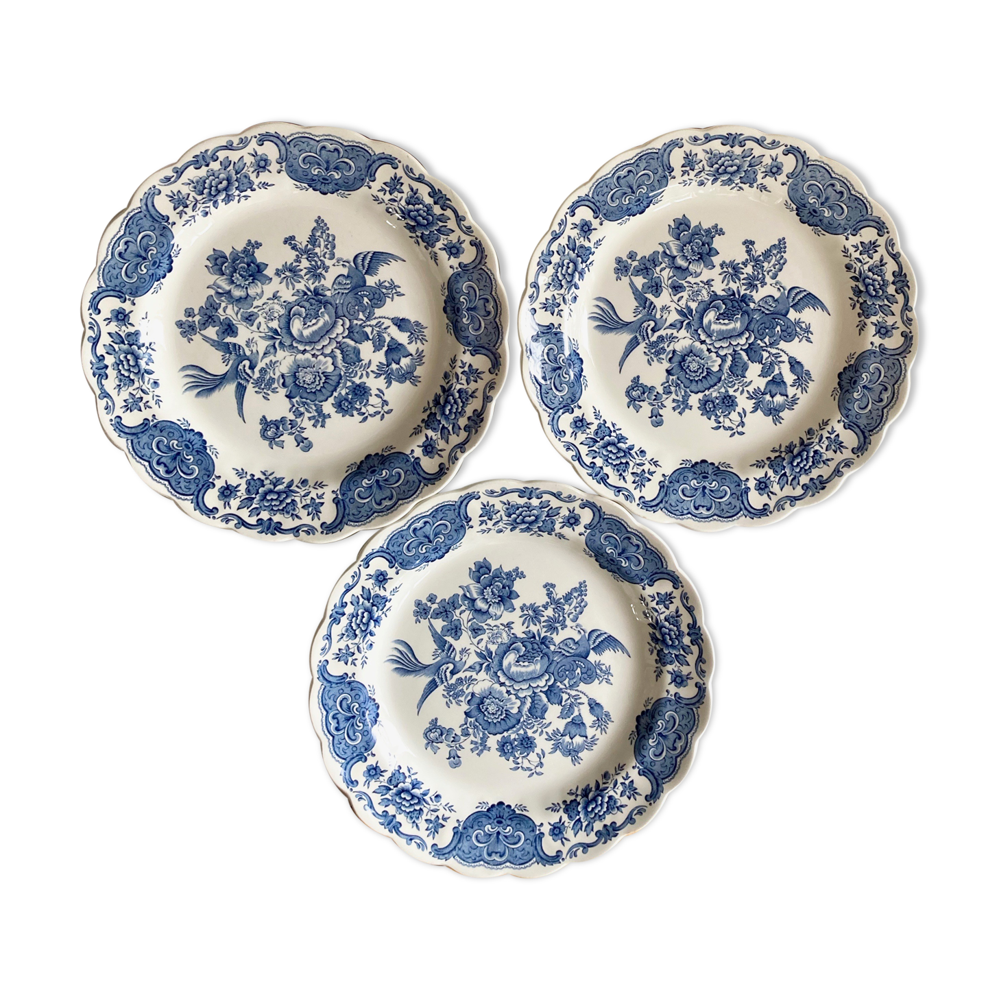 English Ridgway Windsor Flat Plates
