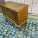 Bar vintage Louis XV sur roulettes en bois des années 60
