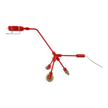 Red Dog Kila Table Lamp on Wheels by Harry Allen for Ikea, 2000s