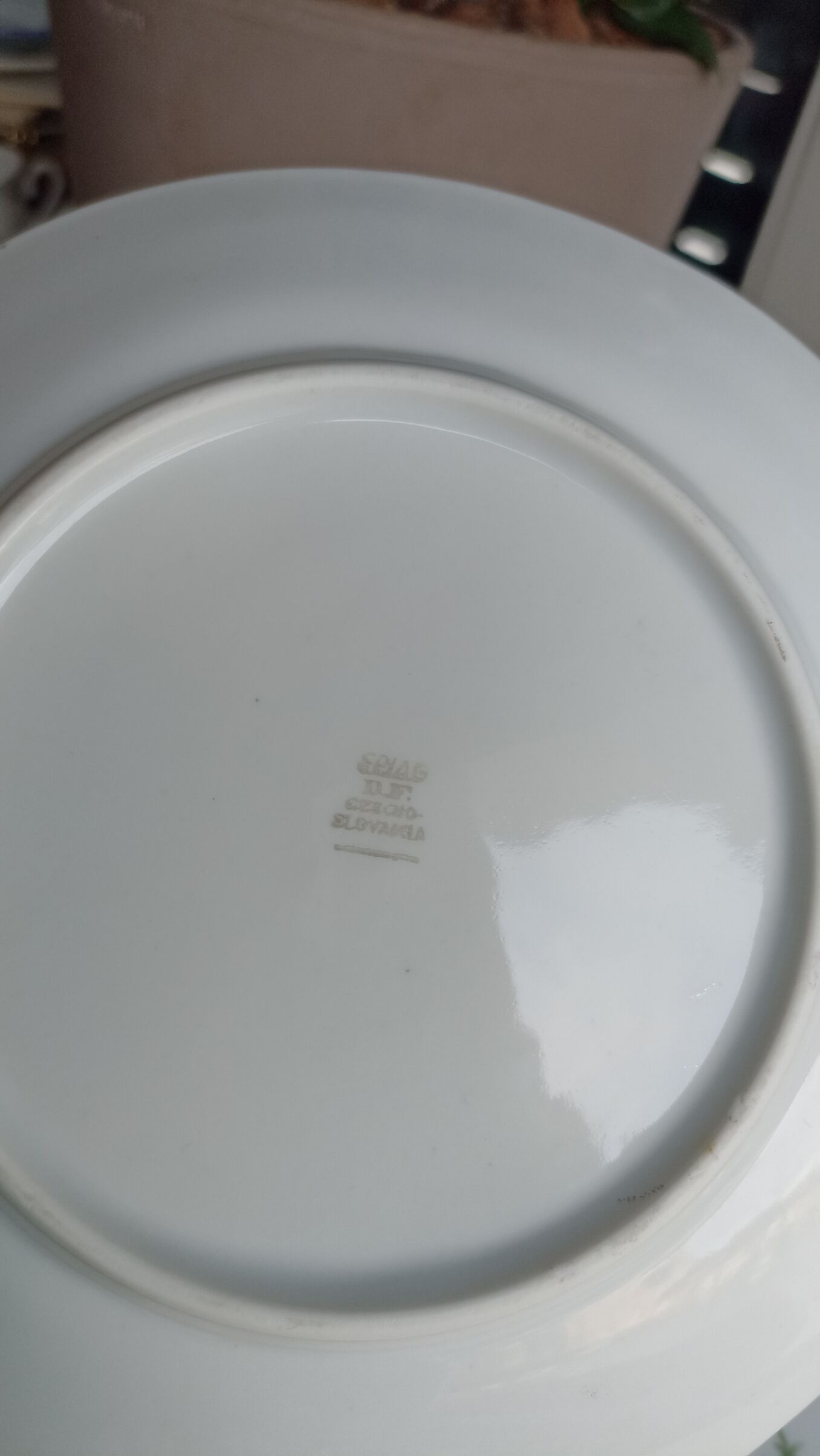 7 EPIAG Dallwitz dessert plates decorated with yellow roses