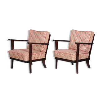 Pair of Art Deco armchairs Made in the 1930
