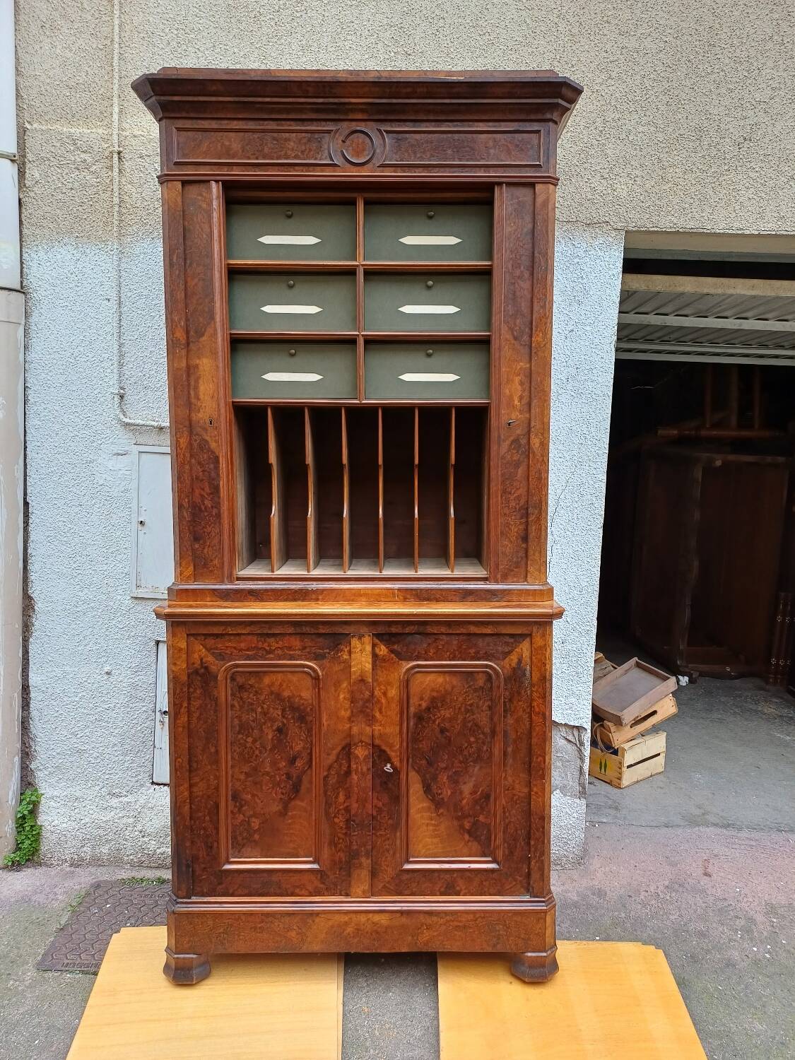 Ancien meuble de Notaire époque Napoléon 3, 19ème