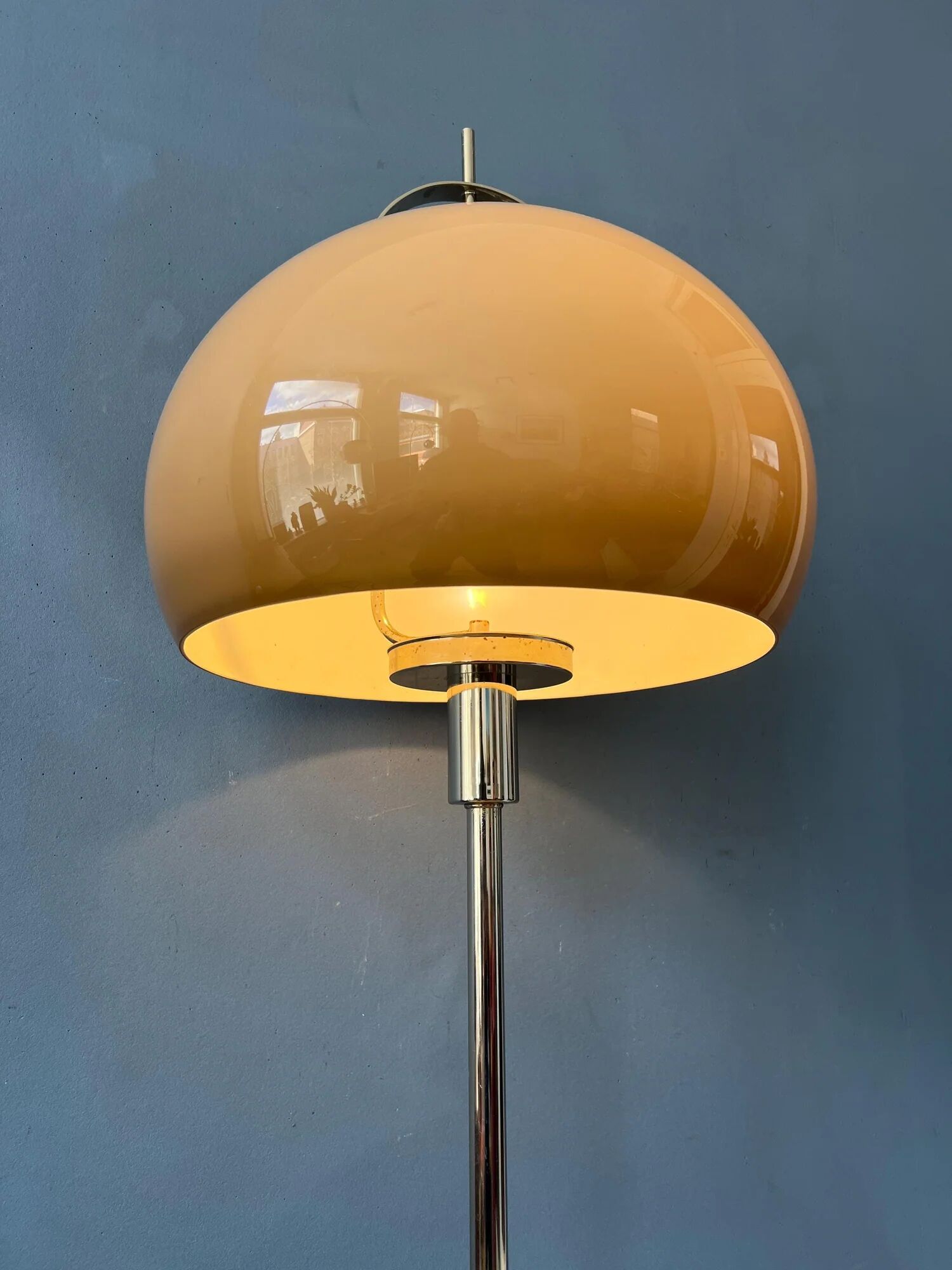 Vintage Massive 'Lucerna' Space Age floor lamp