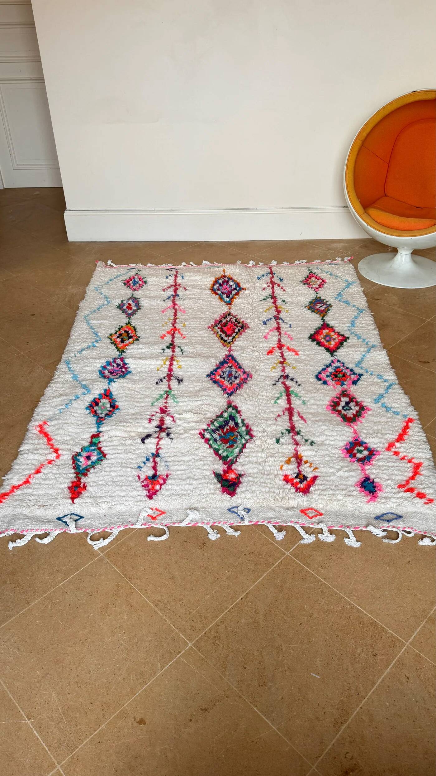 Berber rug Azilal 201 x 150 cm "Assia"