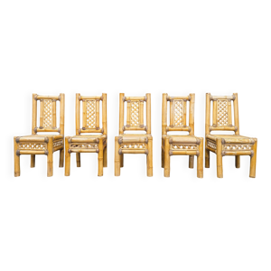 Chaises de salle à manger - boho