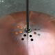 Mid-century copper dome pendant