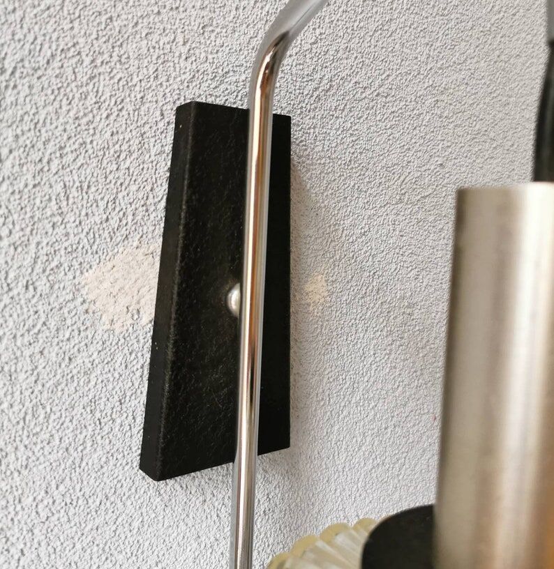 Fishing rod wall lamp, 1970s