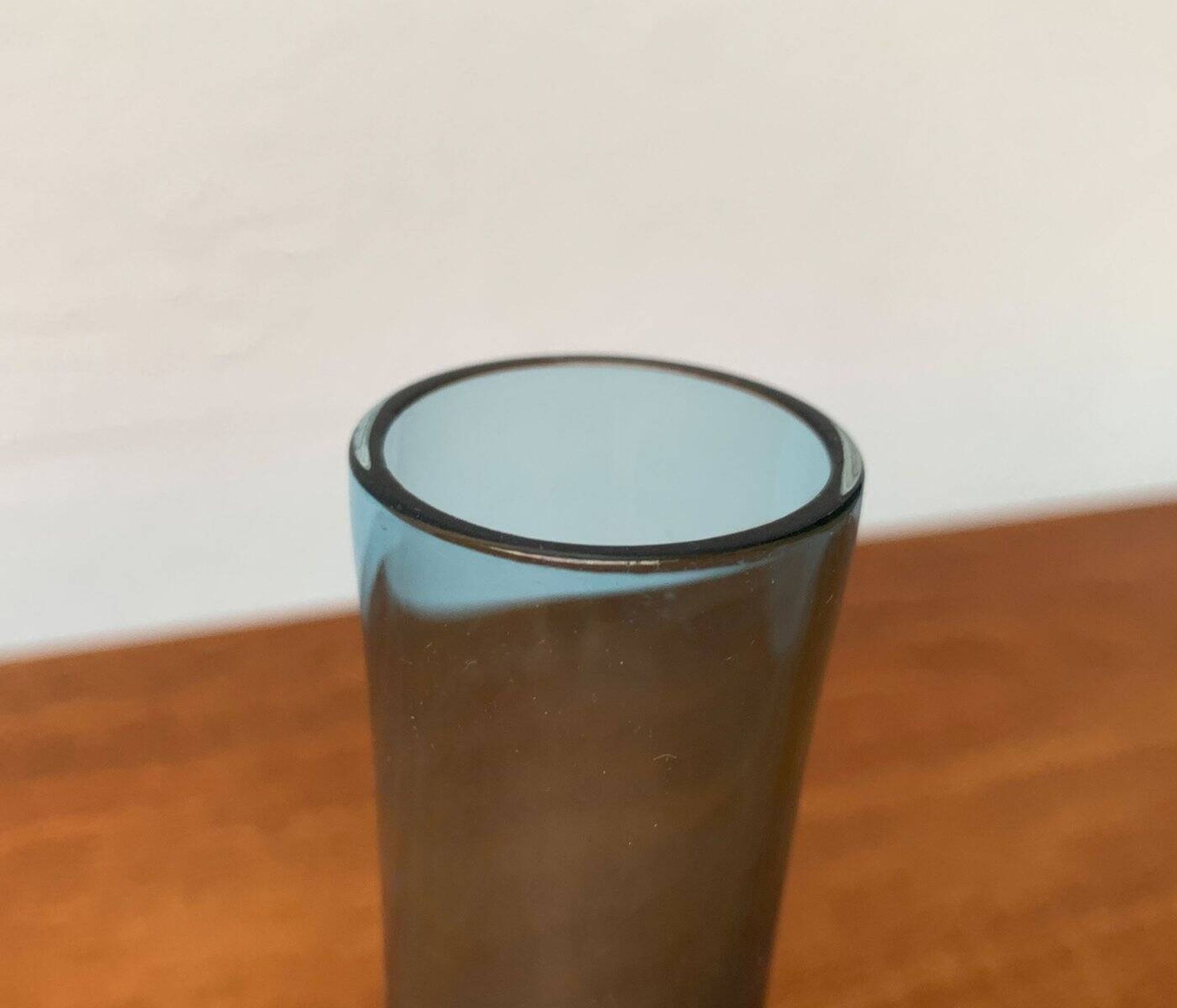 Vase en Verre d'Art Vintage
