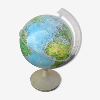 Globe terrestre, années 60