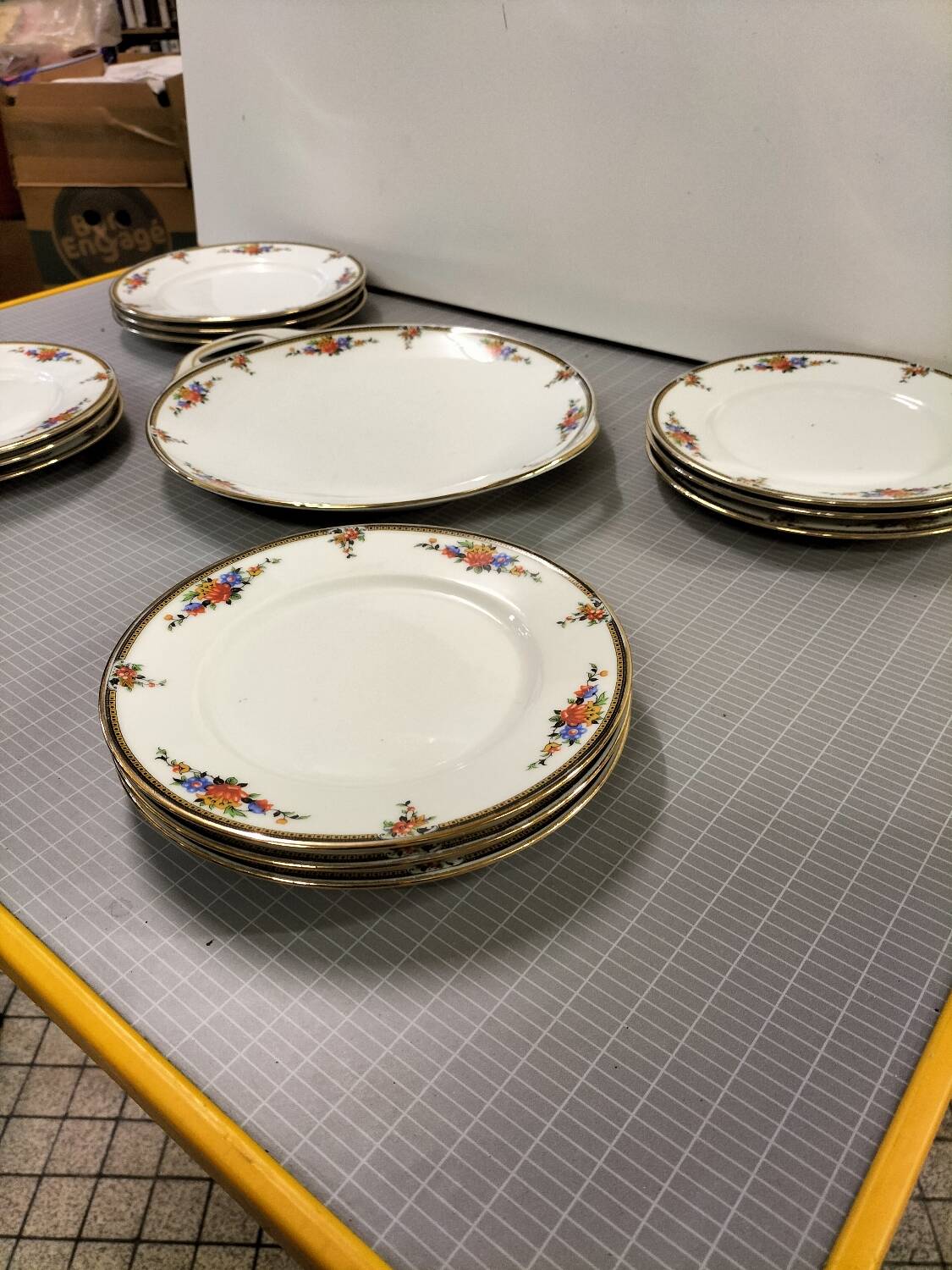 Limoges dessert service ULIM