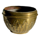 Art nouveau floral decor planter