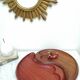 Tray Yon Yang in teak and padouk