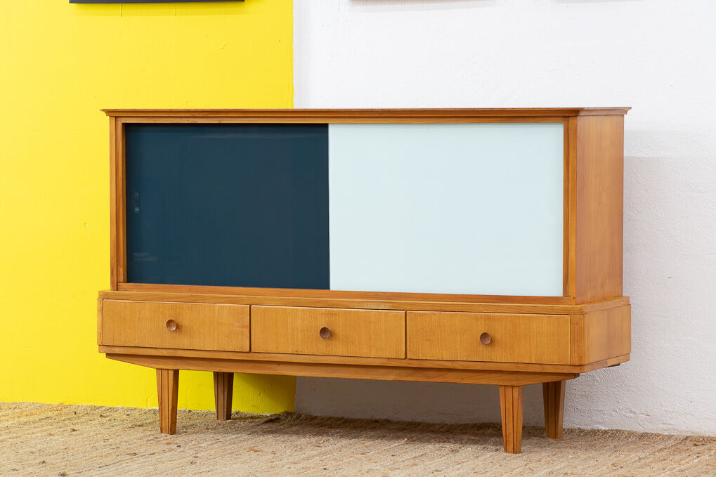 Vintage scandinavian sideboard – 133 cm