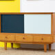 Vintage scandinavian sideboard – 133 cm