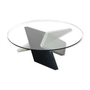 Table basse en verre