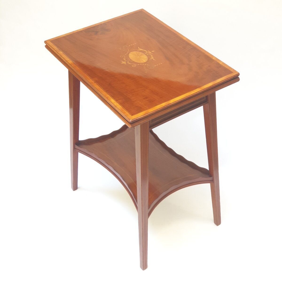 Game table in mahogany England late 19th century early 20th century