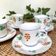 Antique porcelain coffee cups