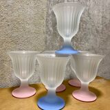 6 ice cream cups from the 80's