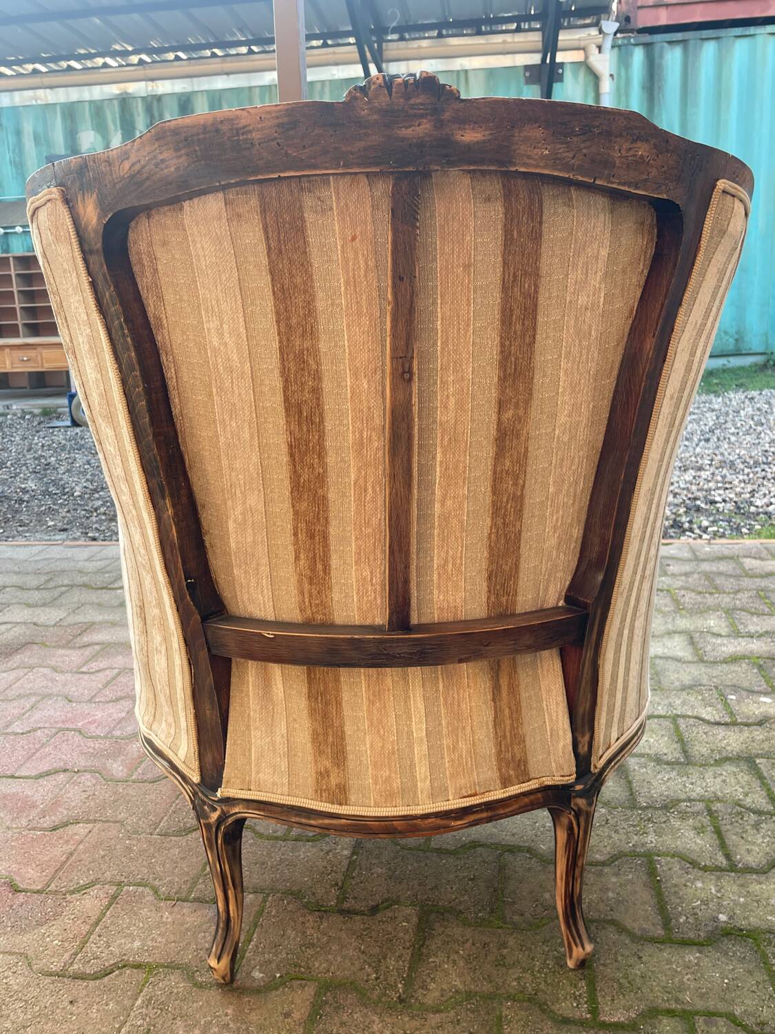 Louis XV style Bergère armchair