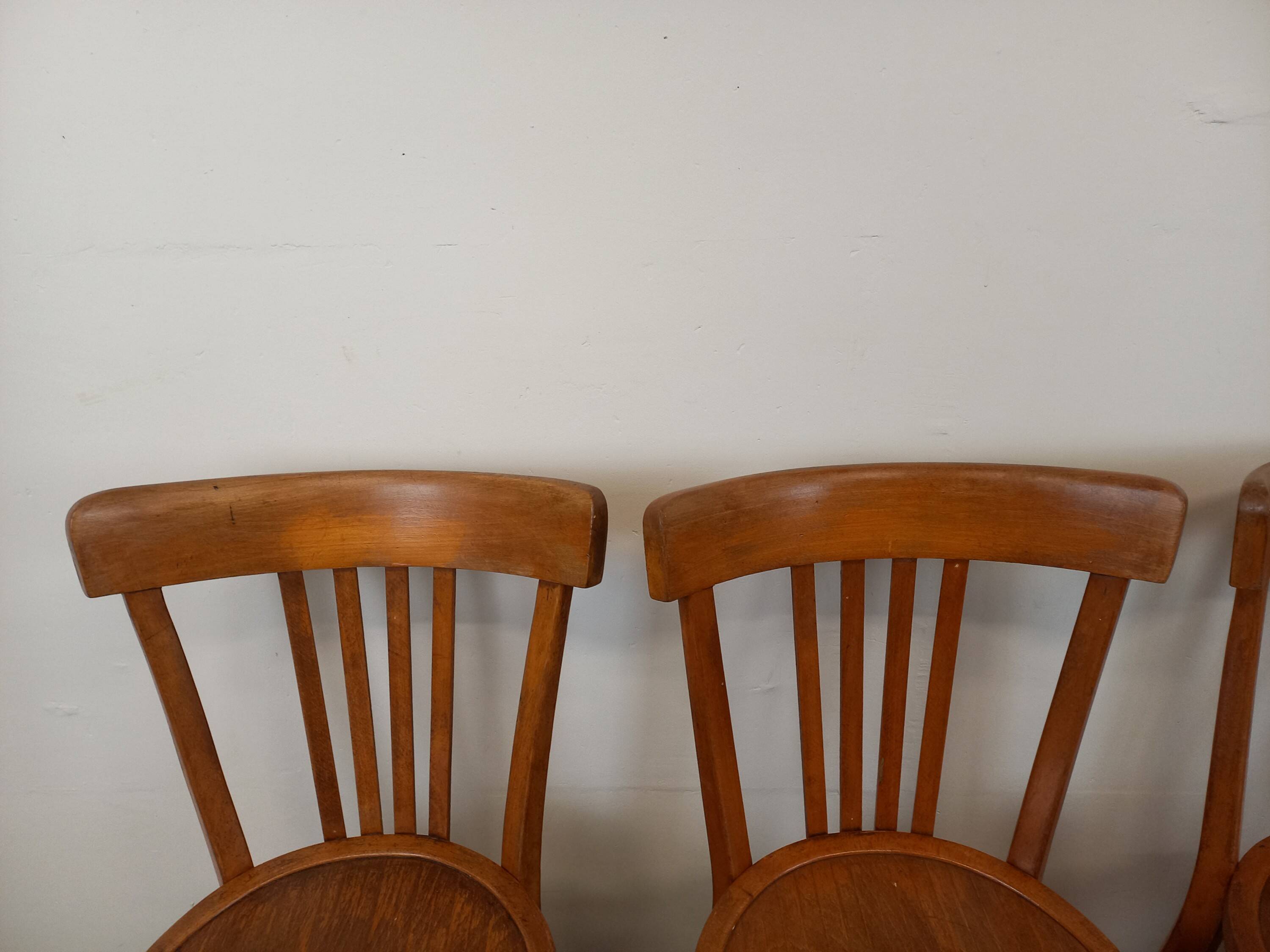 Chaises bistrot Luterma, set de 4