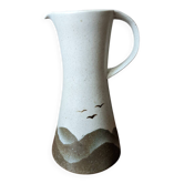 Virebent porcelain jug made in France, Japonese style.