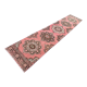 Distressed Turkish Runner 406x81 cm wool Vintage Tribal Rug
