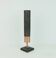 Footed copper vase brutalist minimalist design 1960s ikebana flower vase