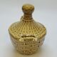 Bottle Mini Dame Jeanne Braided Ceramic Barbotine Majolica Vintage