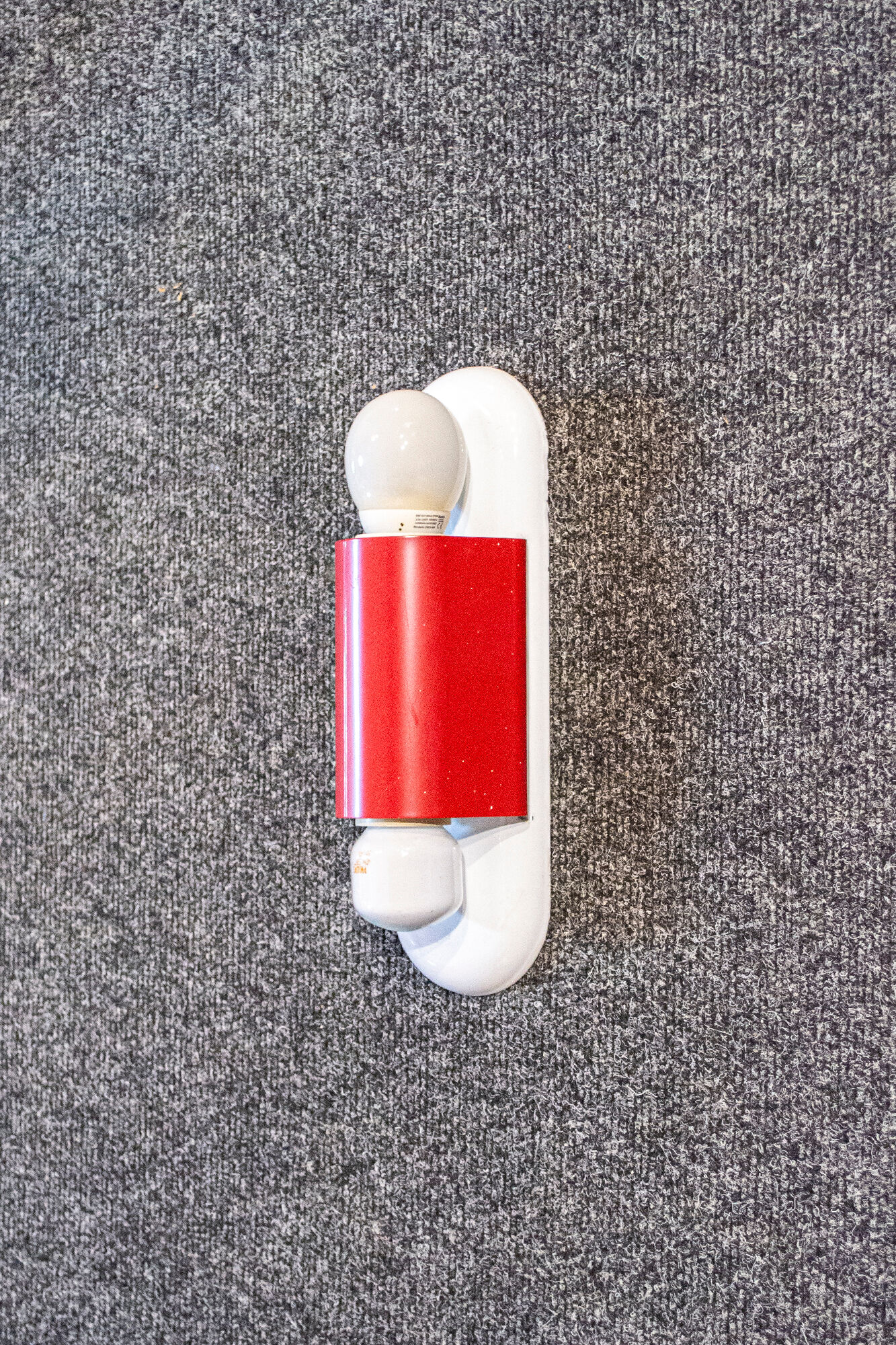 Double light metal wall lamp Italy 30s