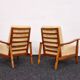 Paire de fauteuils vintage – Attributés à Károly Nagy, Hongrie, années 1940