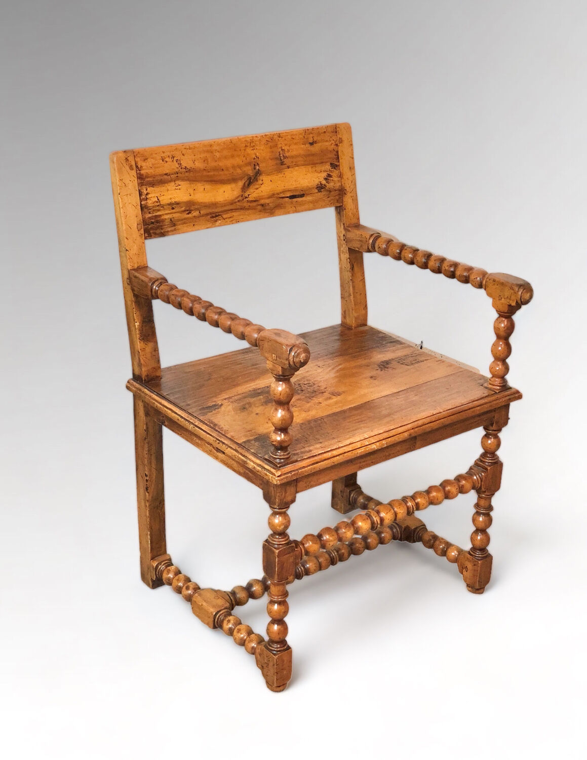 Jacobean chair with Louis XIII period arms