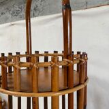 Rattan bar basket