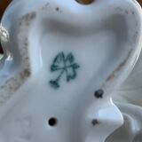 Bird numbered and signed Karl Ens, in Saxon porcelain, nineteenth century