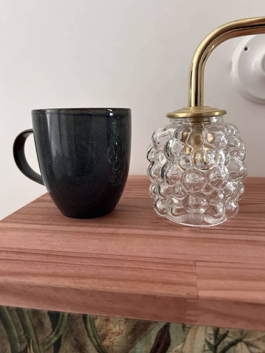 Bubble glass wall lights