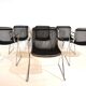 Set of 6 Castelli Penelope dining/conference chairs by Charles Pollock