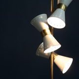 Lampadaire papillon 3 cônes