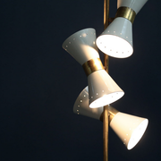 3 cones butterfly floor lamp