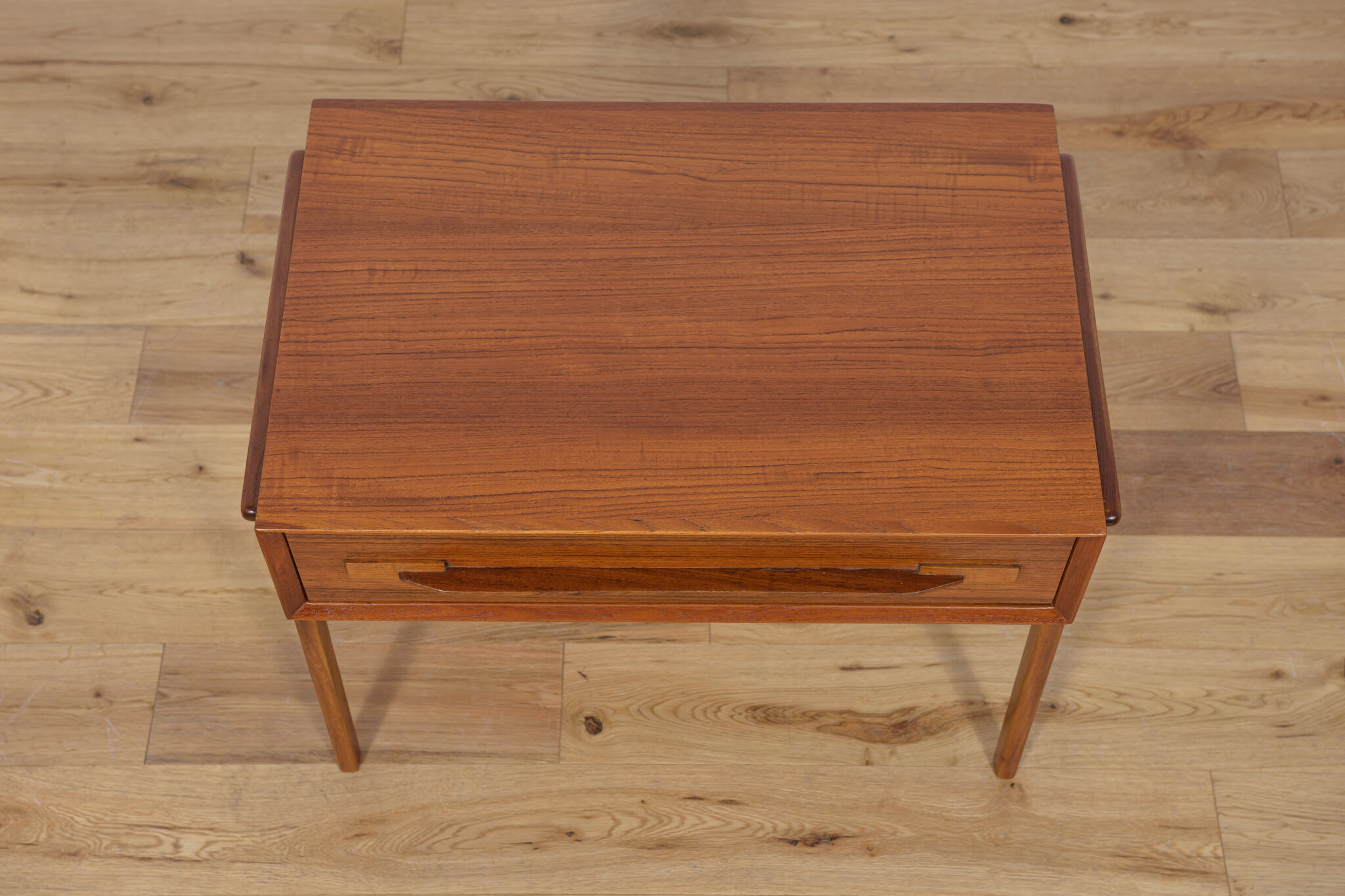 Mid Century Danish Teak Console Table , 1970s