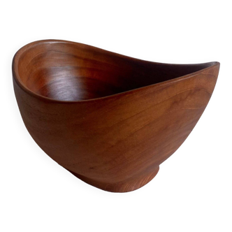 Scandinavian teak cup