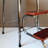 Vintage stool-escabeau