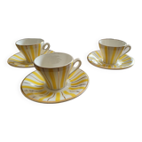 3 cups and digoin cups