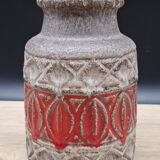 West Germany red vase 9325