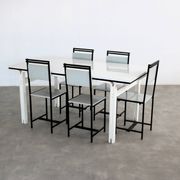 5 chaises de salle à manger, années 1960