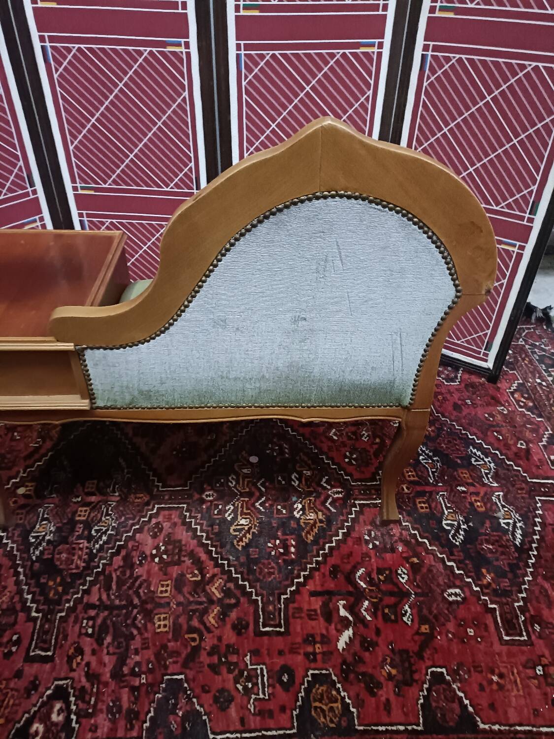 Vintage telephone bench