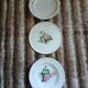 3 antique porcelain dishes