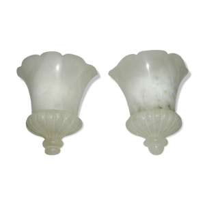 Paire d'appliques art-déco en