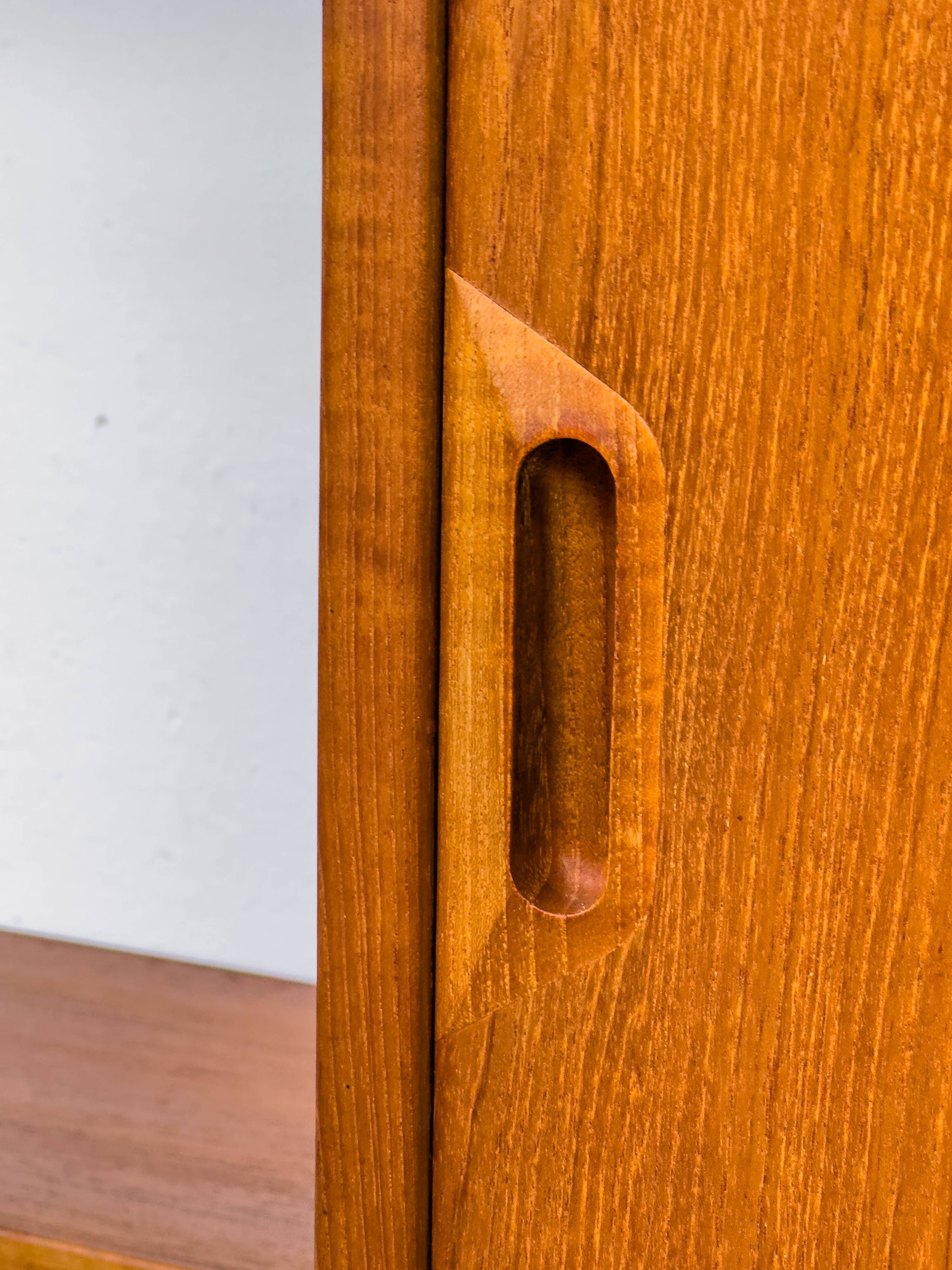 Système mural en teck par Sven Ellekaer pour Albert Hansen, années 1960