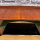 Large Scandinavian teak sideboard with bar, 1960s