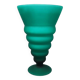 Vase vert des années 1960 en verre de Murano par Michielotto